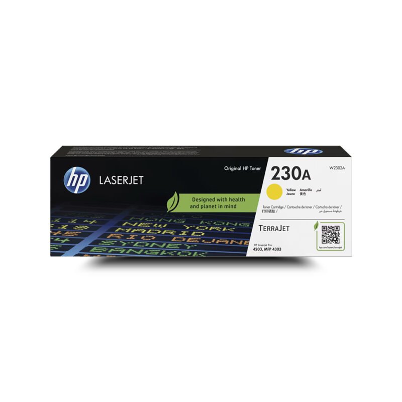 HP 230a Yellow Original LaserJet Toner / Tinta Cartridge